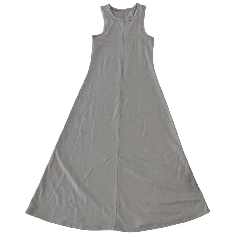 16-25 LUNYA Lahgo Women's Restore Fitted Maxi Dress Light Grey XS